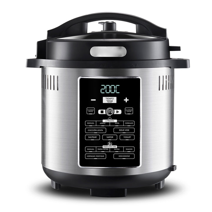 MasterChef® | Multi-cooker | Freidora de Aire | Acero Inoxidable  | 15 Funciones | SmartVent
